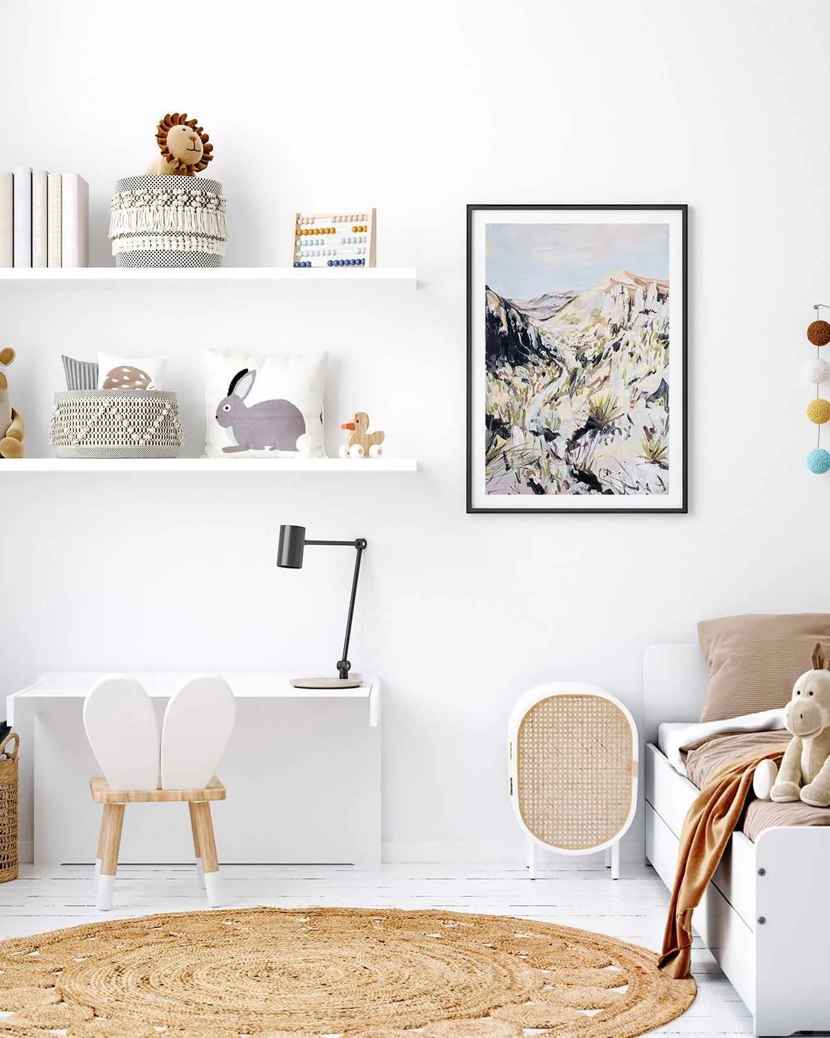 Pastel Desert by Meredith O'Neal Art Print from Olive et Oriel where you can shop wallpaper and artworks online