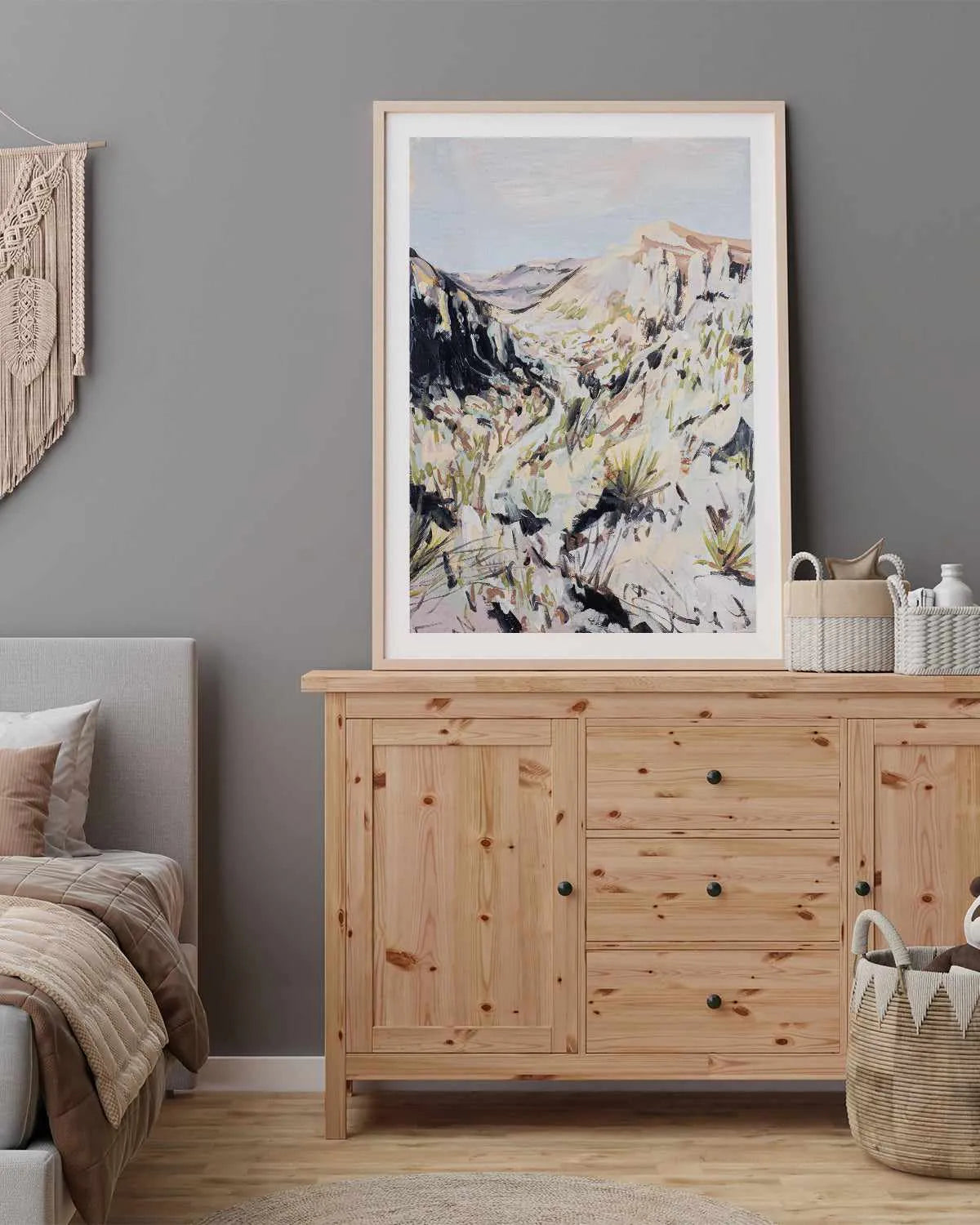 Pastel Desert by Meredith O'Neal Art Print from Olive et Oriel where you can shop wallpaper and artworks online