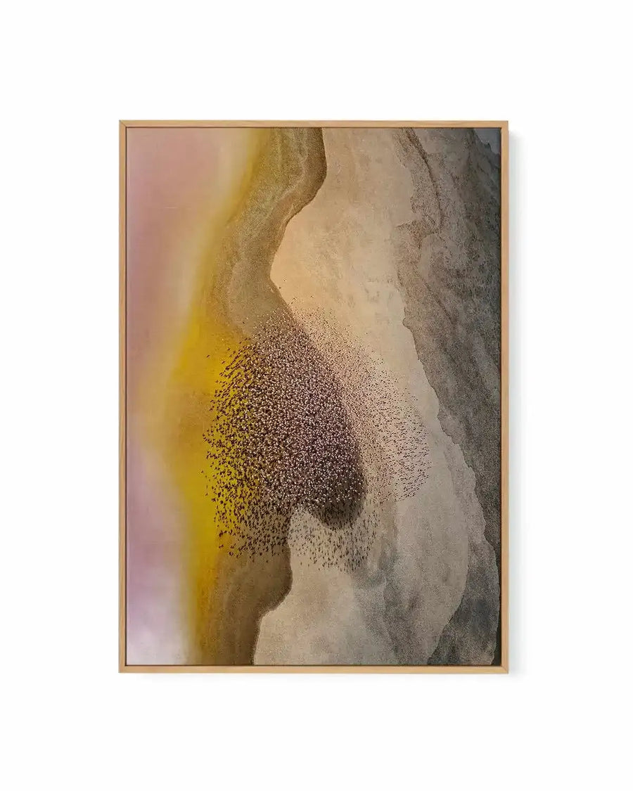 Pastel Earth by Phillip Chang | Framed Canvas Art Print from Olive et Oriel where you can shop wallpaper and artworks online