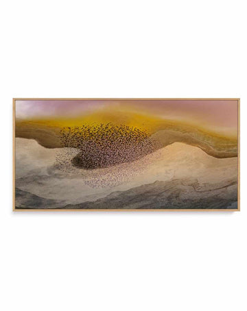 Pastel Earth by Phillip Chang | Panoramic Canvas Art Print from Olive et Oriel where you can shop wallpaper and artworks online