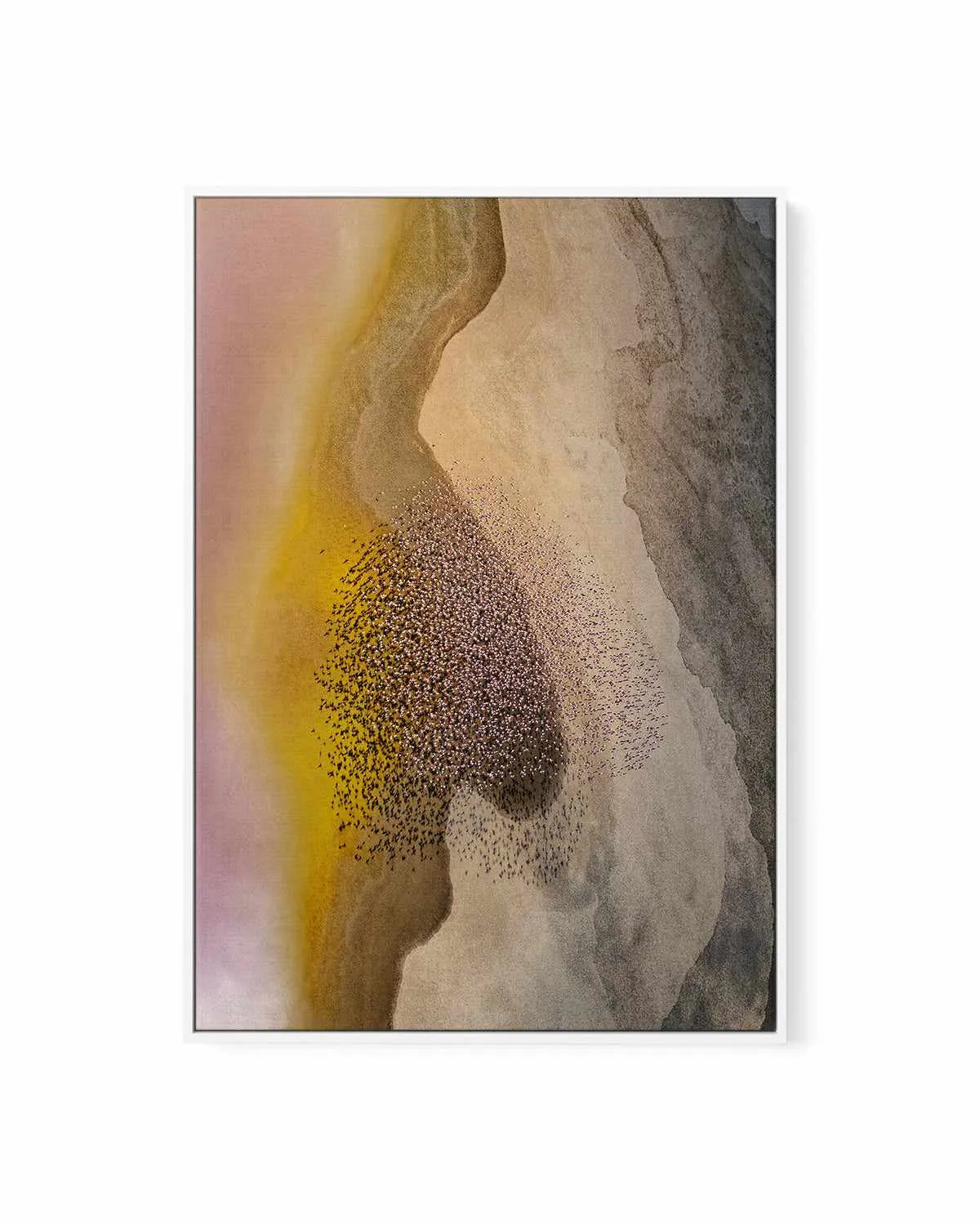 Pastel Earth by Phillip Chang | Framed Canvas Art Print from Olive et Oriel where you can shop wallpaper and artworks online