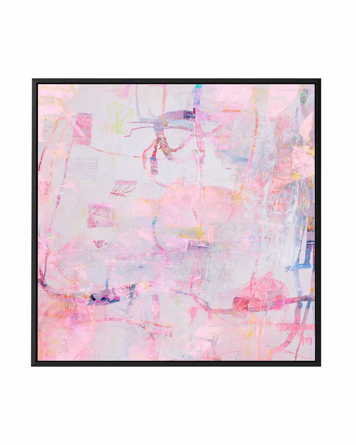 Pastel Glow by Antonia Tzenova | Framed Canvas Art Print from Olive et Oriel where you can shop wallpaper and artworks online