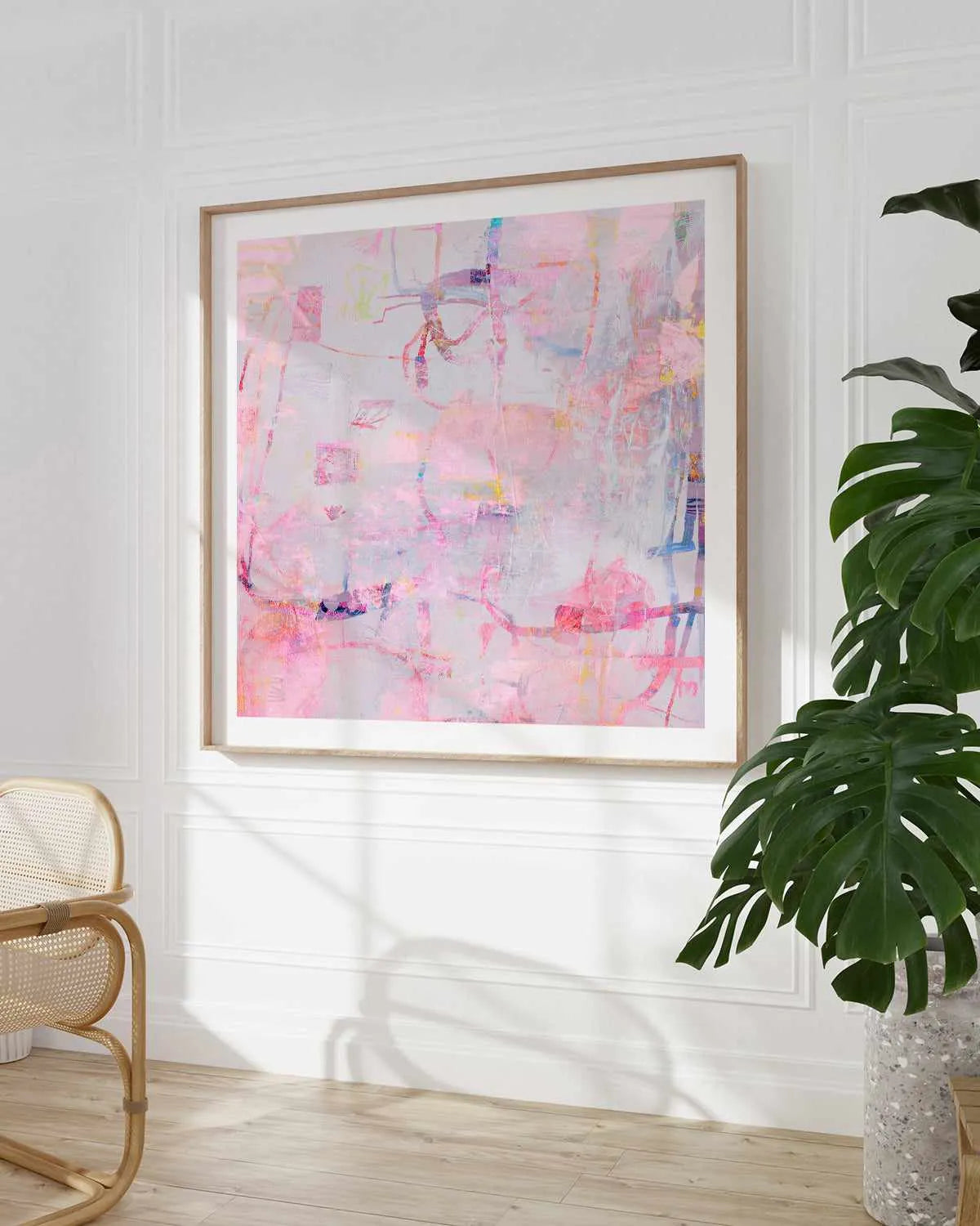 Pastel Glow by Antonia Tzenova Art Print from Olive et Oriel where you can shop wallpaper and artworks online