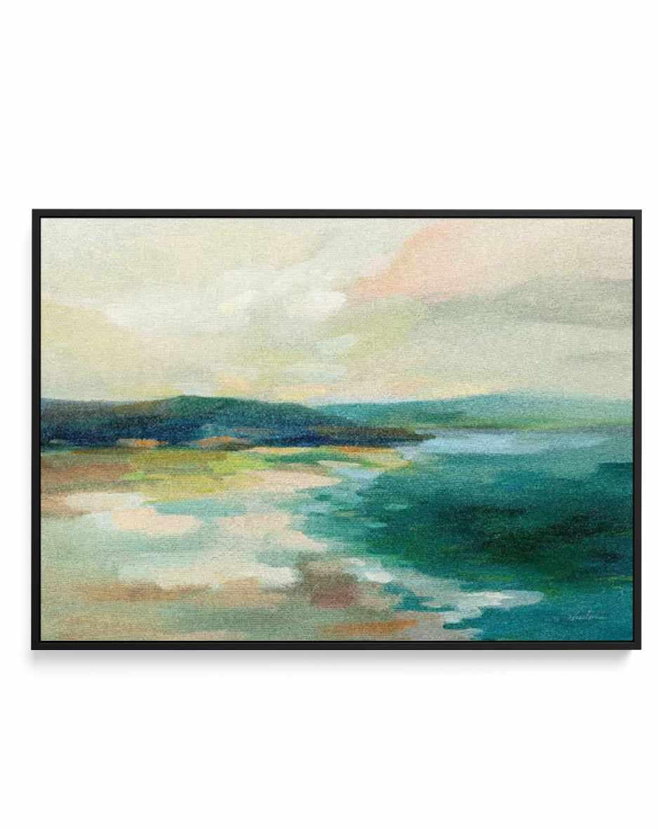 Pastel Lake | Framed Canvas Art Print from Olive et Oriel where you can shop wallpaper and artworks online