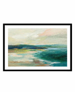 Pastel Lake Crop | Art Print