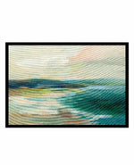 Pastel Lake Crop | Art Print