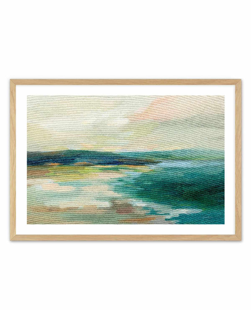 Pastel Lake Crop | Art Print