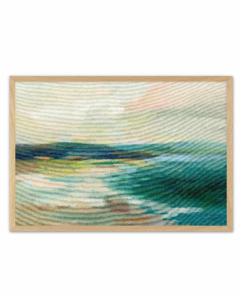 Pastel Lake Crop | Art Print