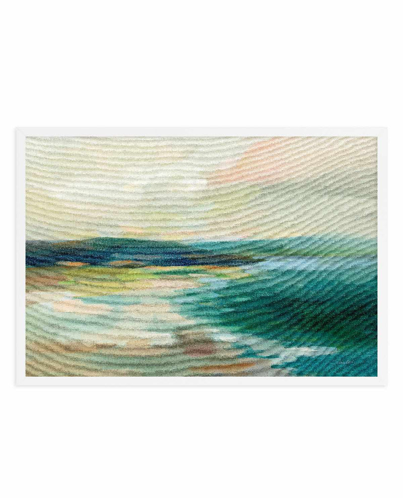 Pastel Lake Crop | Art Print