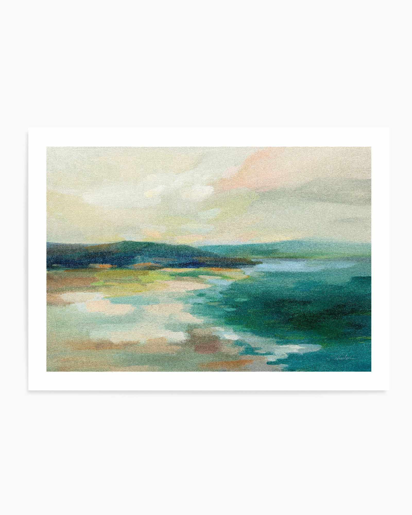 Pastel Lake | Art Print