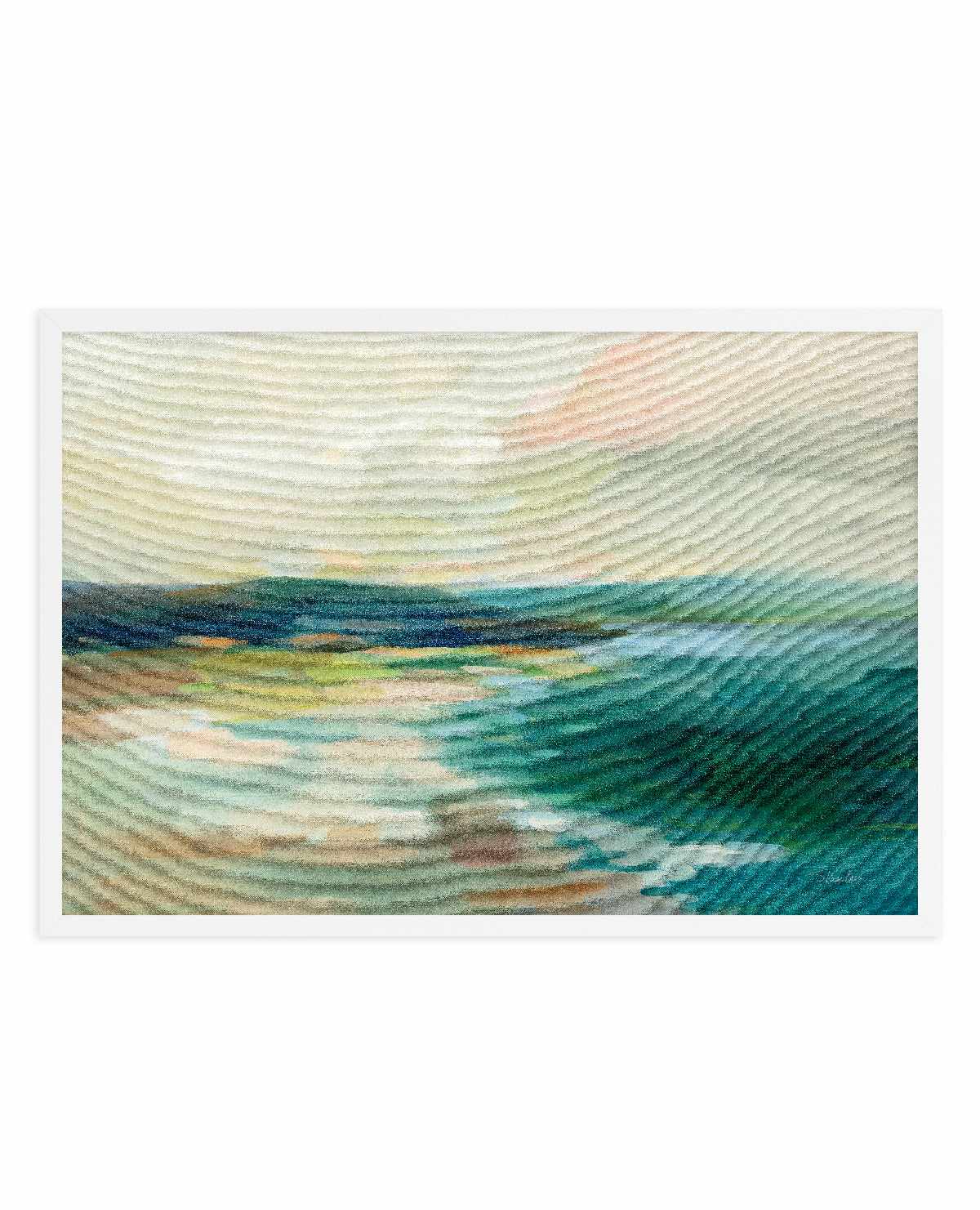 Pastel Lake | Art Print