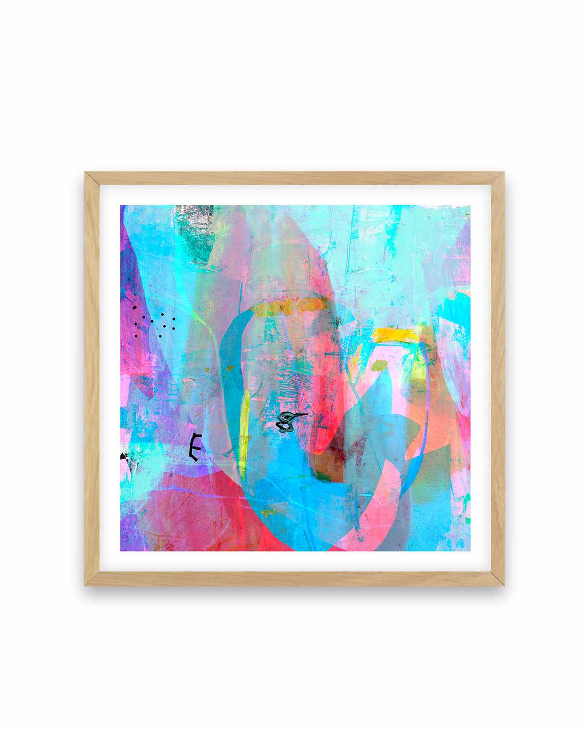 Pastel Neon I by Antonia Tzenova Art Print