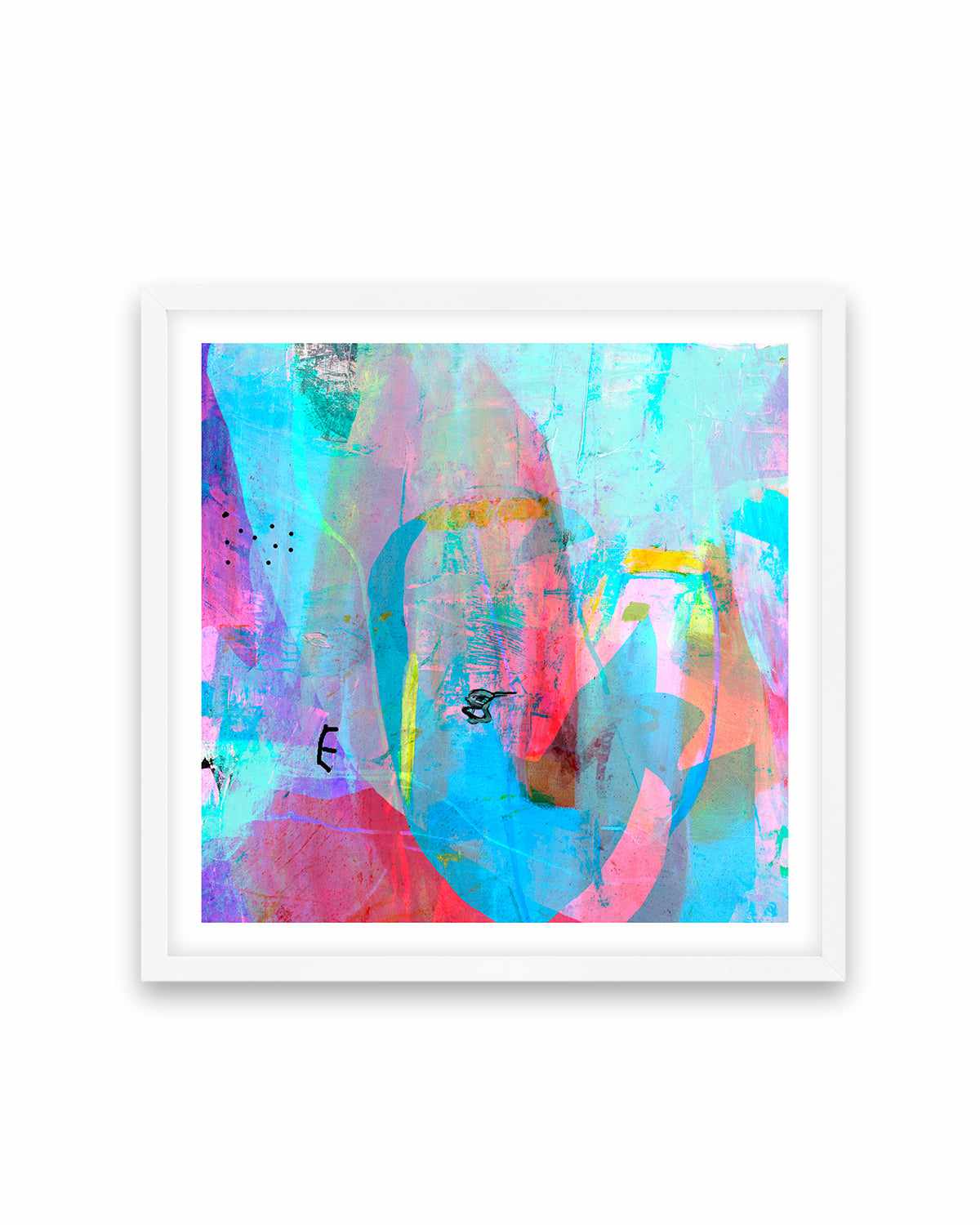 Pastel Neon I by Antonia Tzenova Art Print