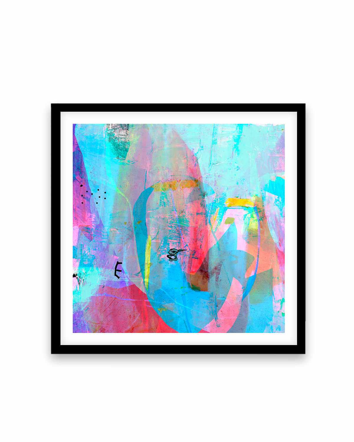 Pastel Neon I by Antonia Tzenova Art Print