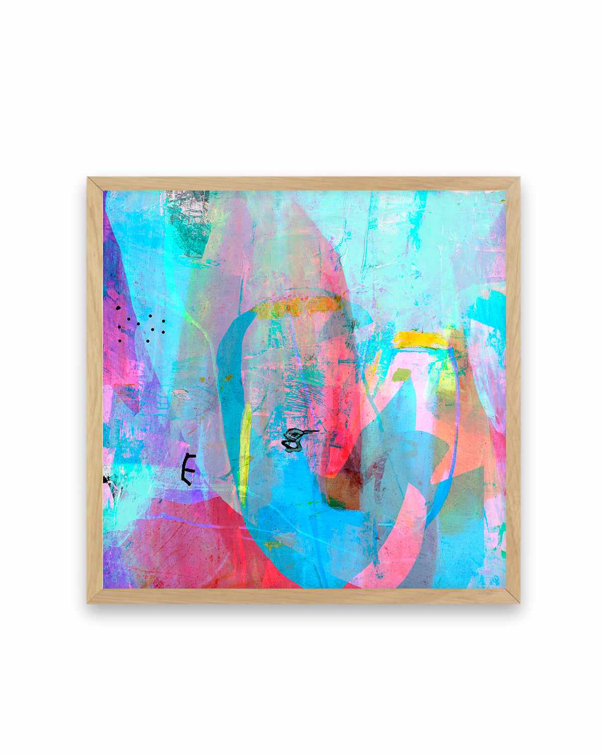 Pastel Neon I by Antonia Tzenova Art Print