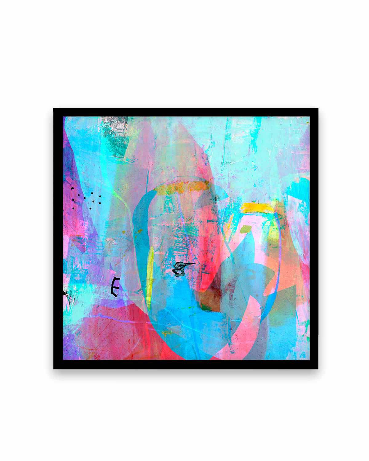 Pastel Neon I by Antonia Tzenova Art Print