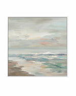 Pastel Tide | Framed Canvas Art Print