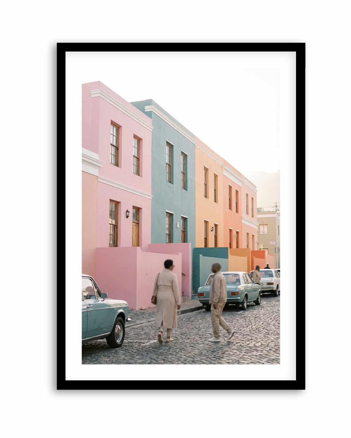 Pastel Villas III | Art Print from Olive et Oriel where you can shop wallpaper and artworks online