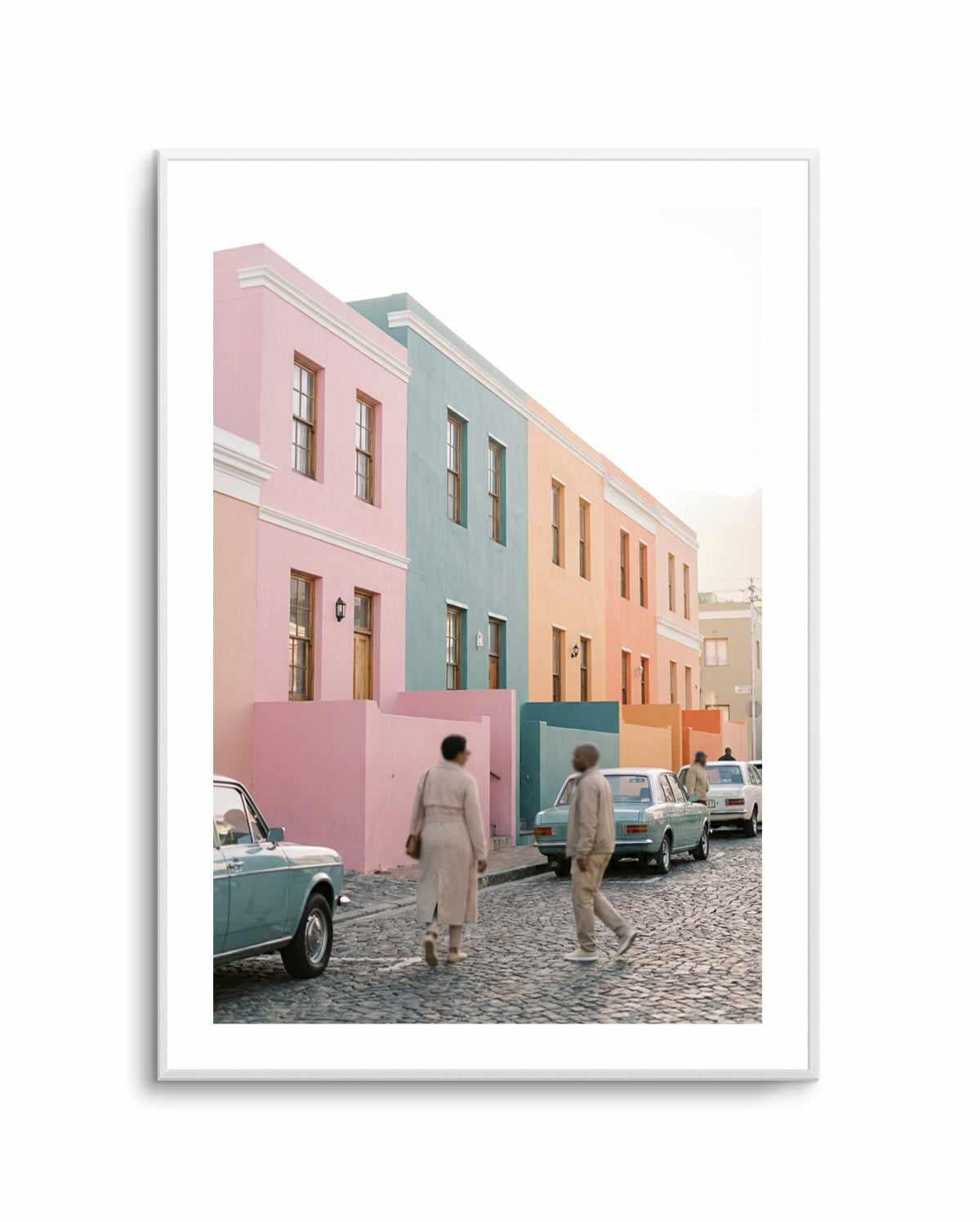 Pastel Villas III | Art Print from Olive et Oriel where you can shop wallpaper and artworks online