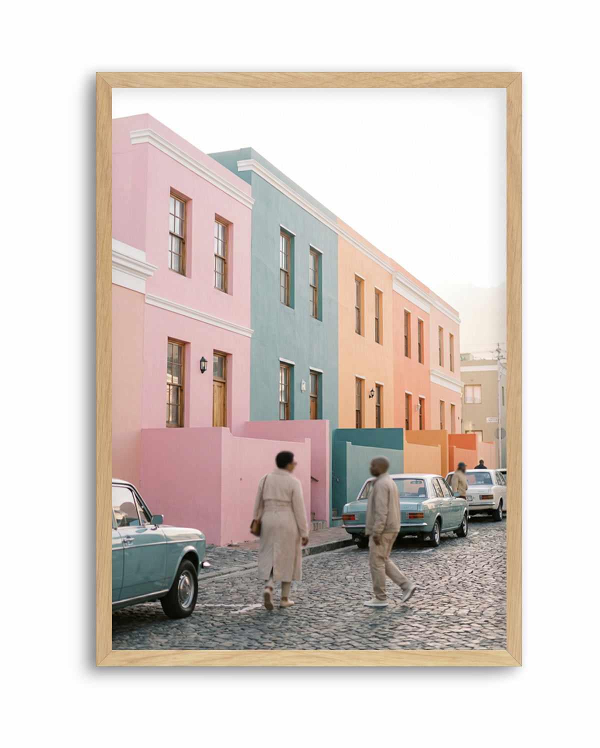 Pastel Villas III | Art Print from Olive et Oriel where you can shop wallpaper and artworks online