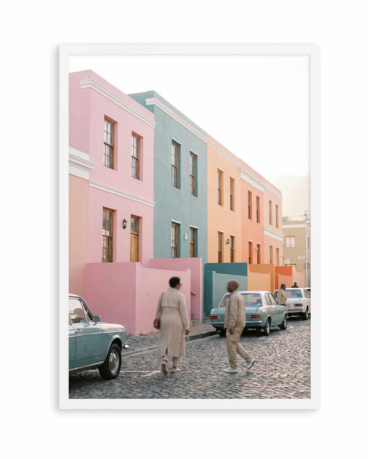 Pastel Villas III | Art Print from Olive et Oriel where you can shop wallpaper and artworks online