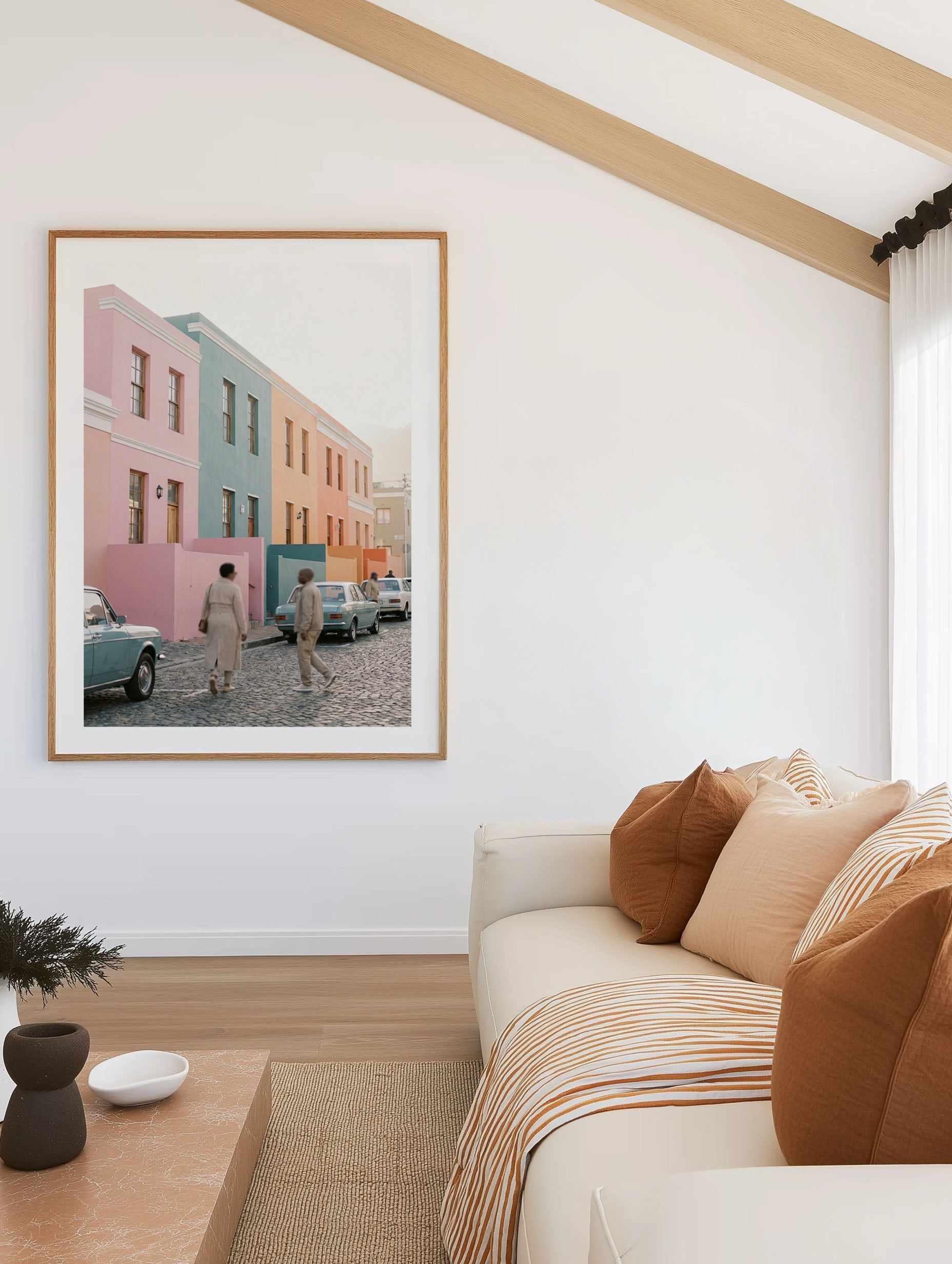 Pastel Villas III | Art Print