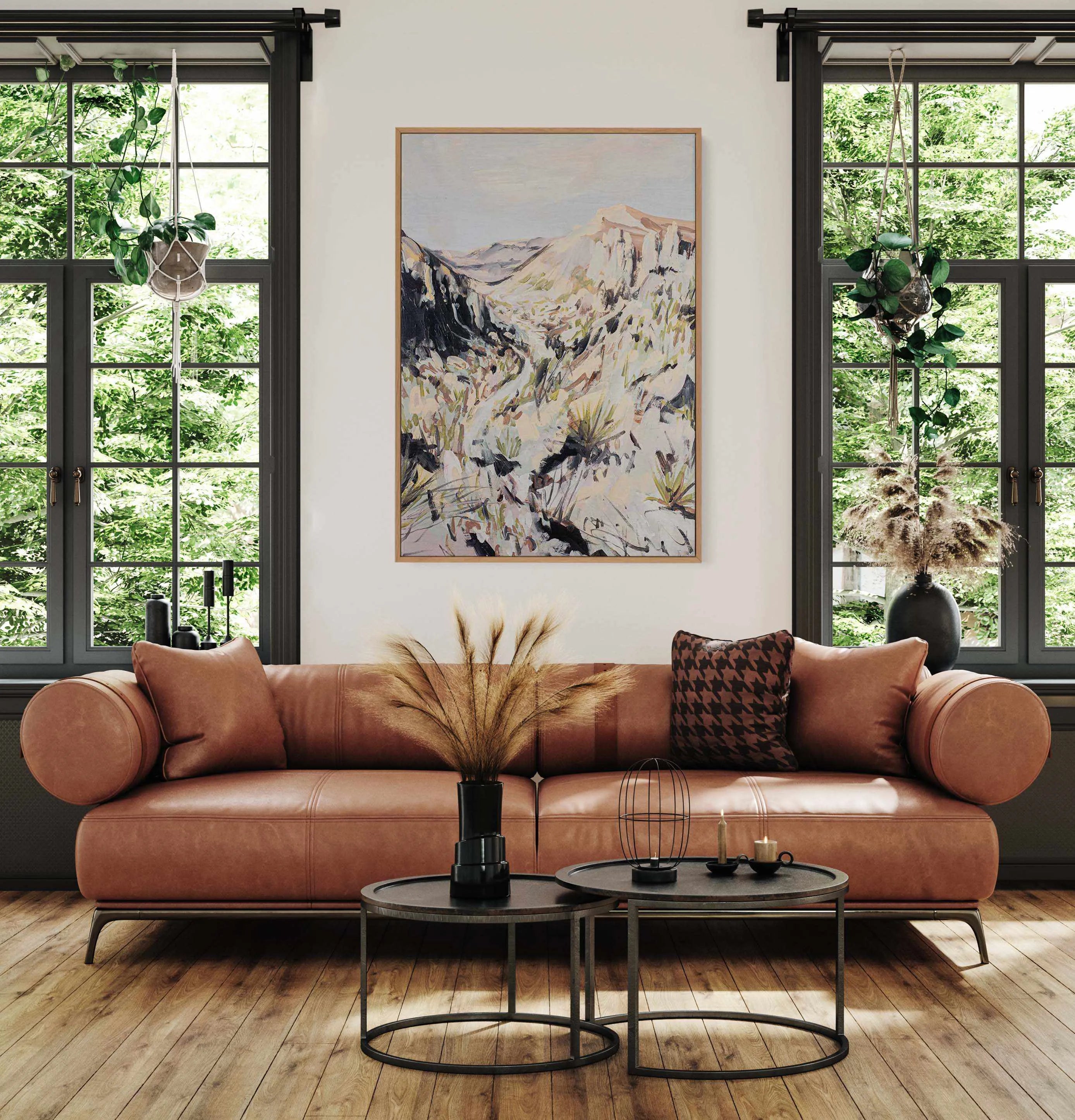 Pastel Desert by Meredith O'Neal | Framed Canvas Art Print from Olive et Oriel where you can shop wallpaper and artworks online