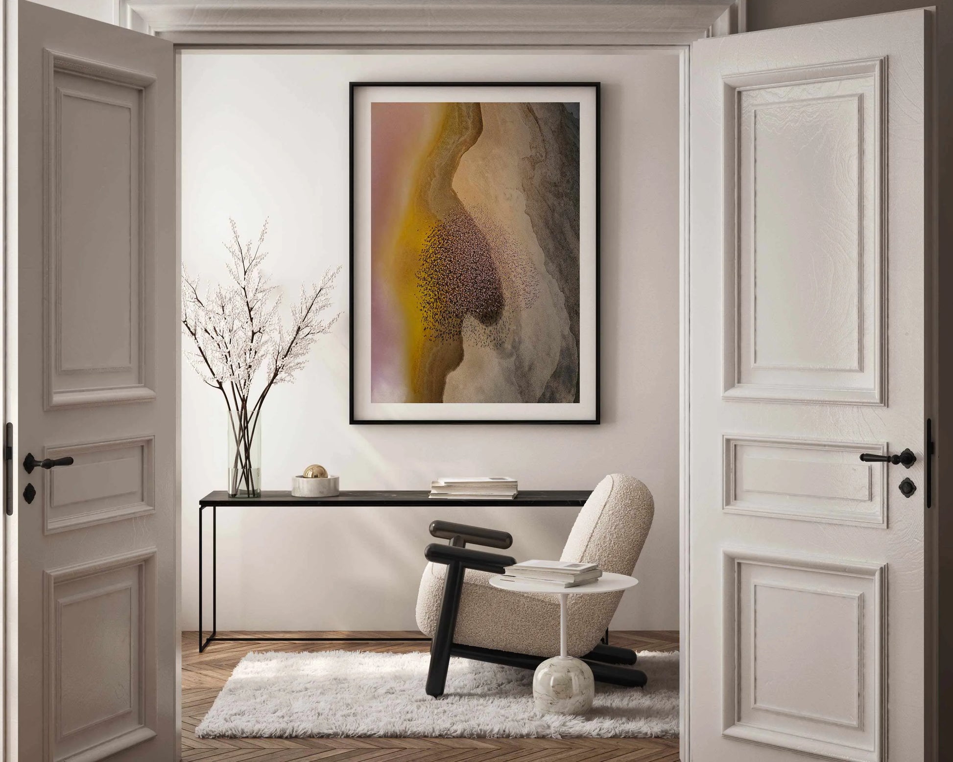 Pastel Earth by Phillip Chang Art Print from Olive et Oriel where you can shop wallpaper and artworks online