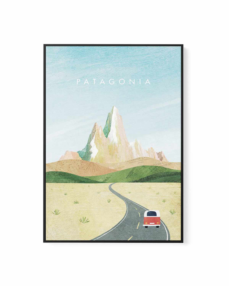 Patagonia by Henry Rivers | Framed Canvas Art Print