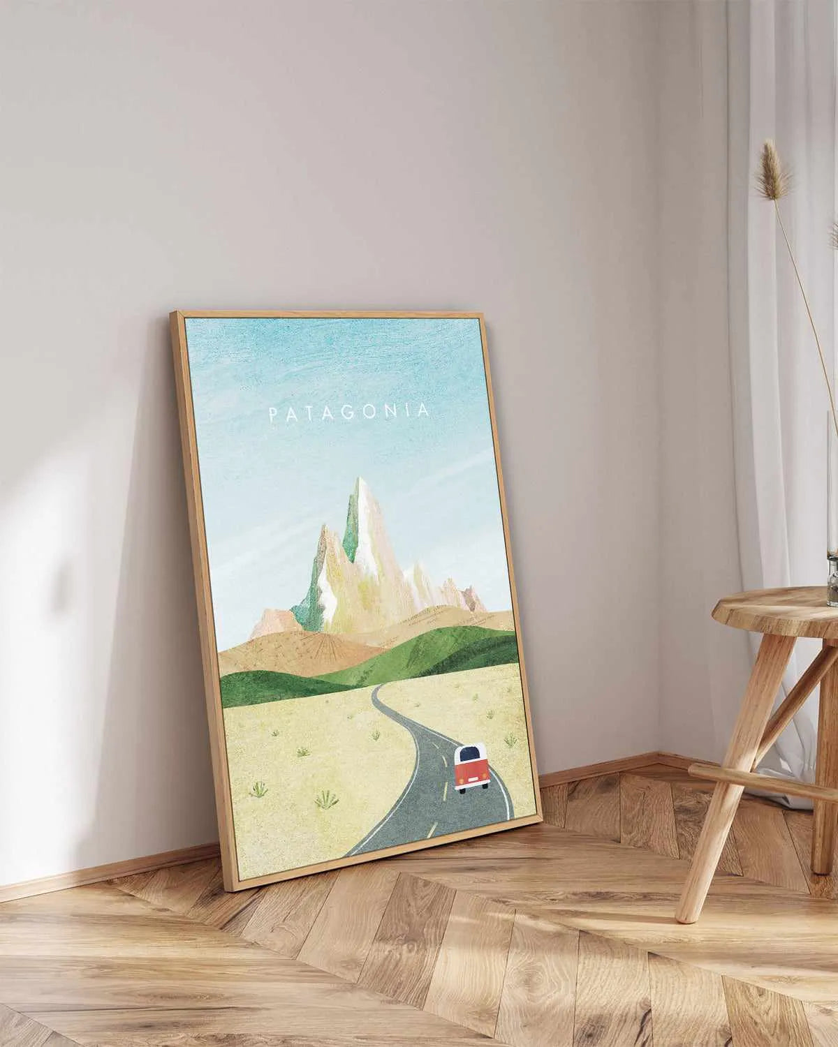 Patagonia by Henry Rivers | Framed Canvas Art Print from Olive et Oriel where you can shop wallpaper and artworks online