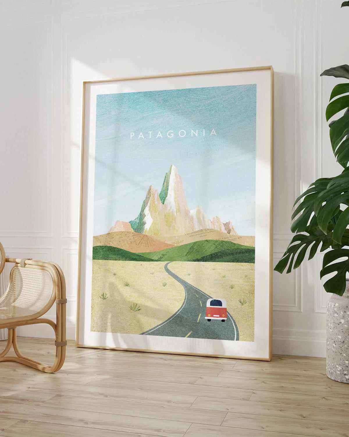 Patagonia by Henry Rivers Art Print from Olive et Oriel where you can shop wallpaper and artworks online