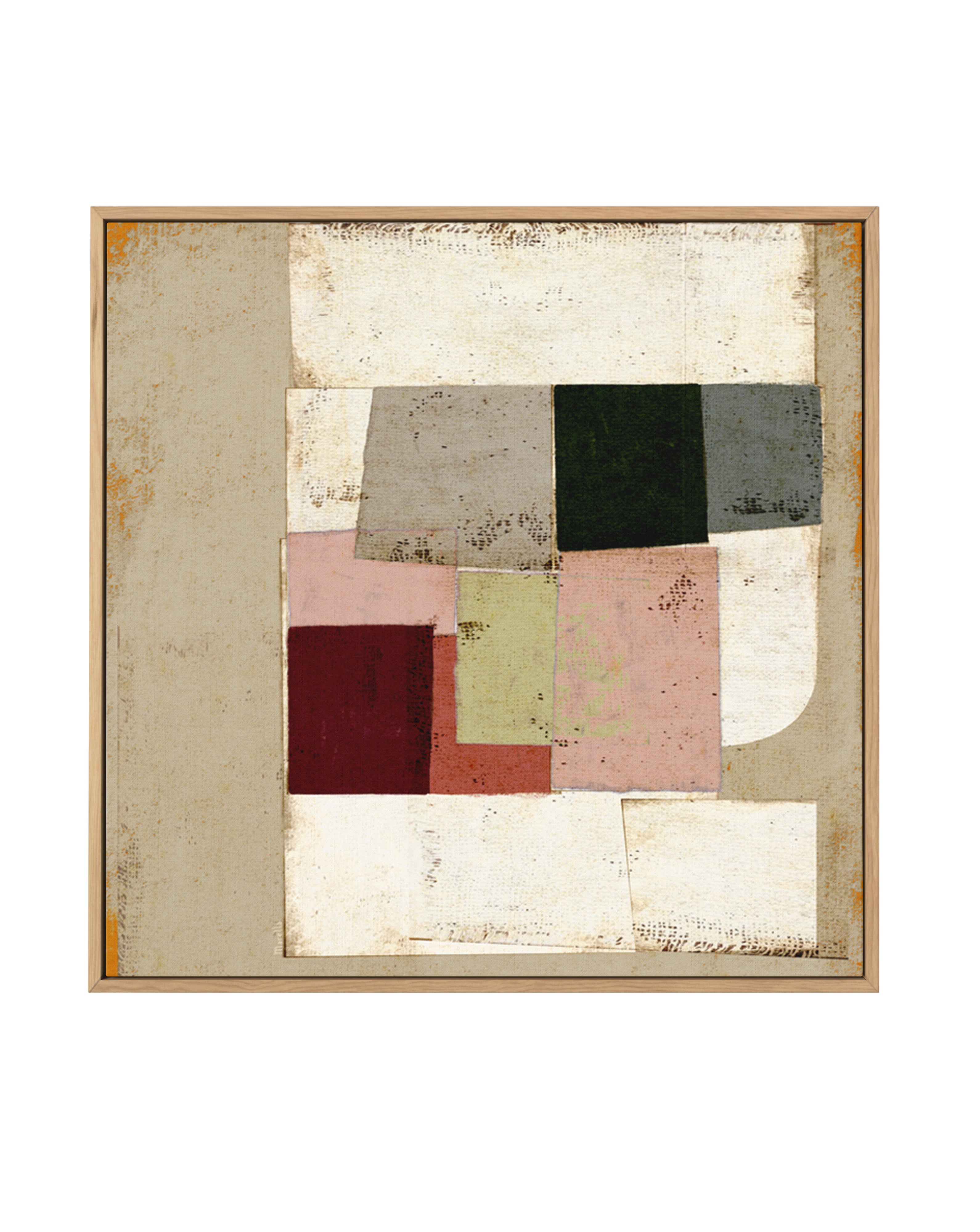 Patchwork 1 by Marco Marella | Framed Canvas Art Print