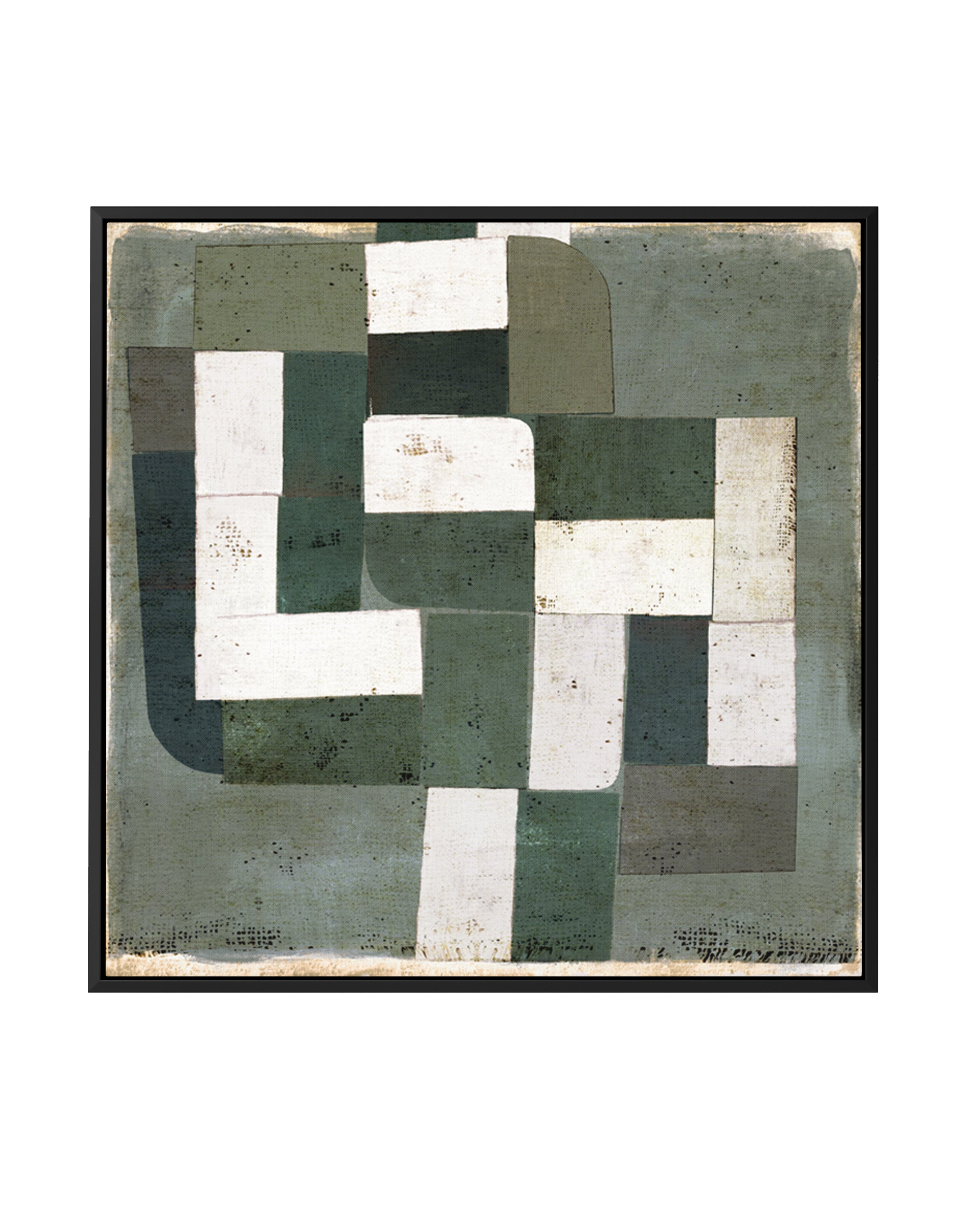 Patchwork 4 by Marco Marella | Framed Canvas Art Print