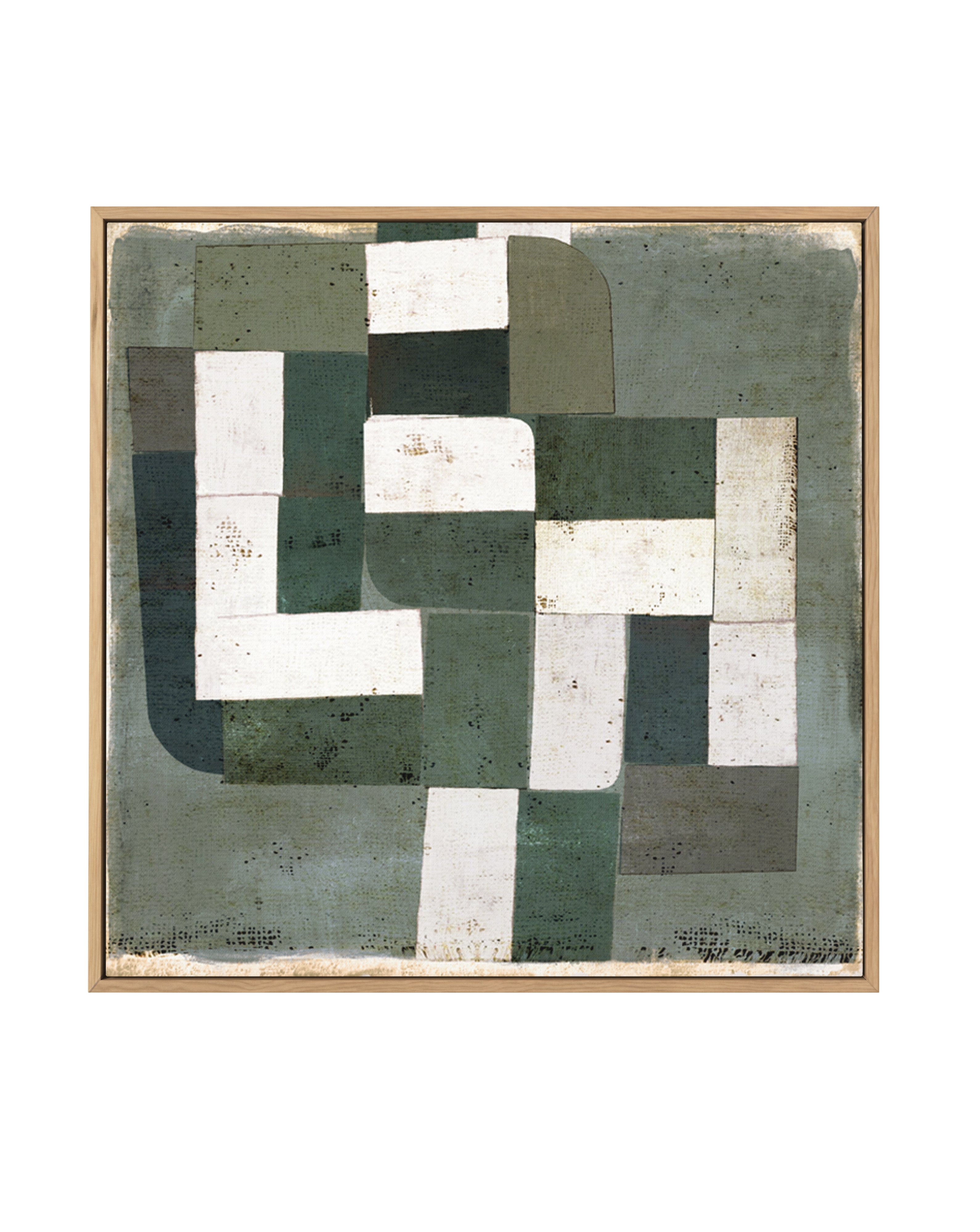 Patchwork 4 by Marco Marella | Framed Canvas Art Print