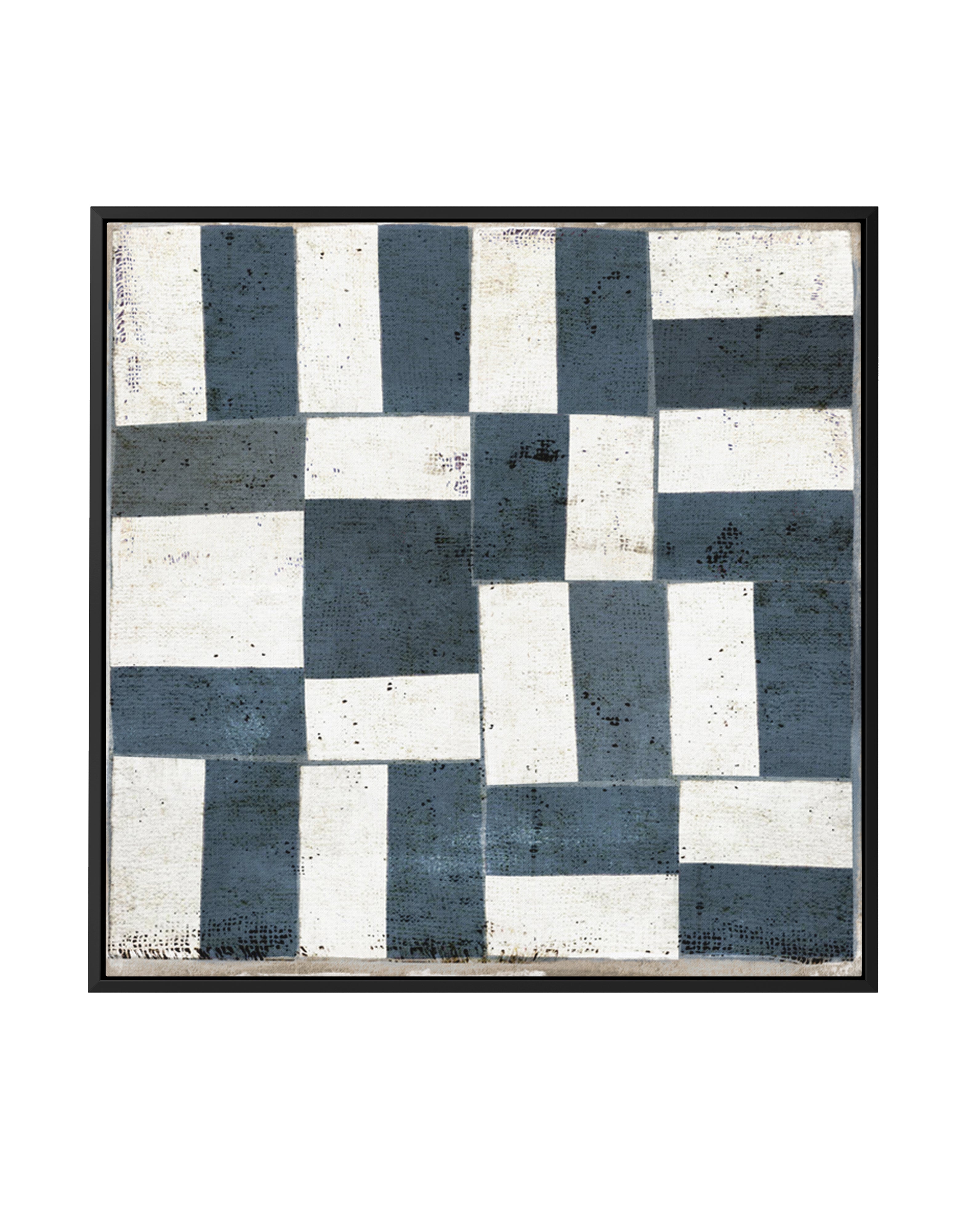 Patchwork 5 by Marco Marella | Framed Canvas Art Print