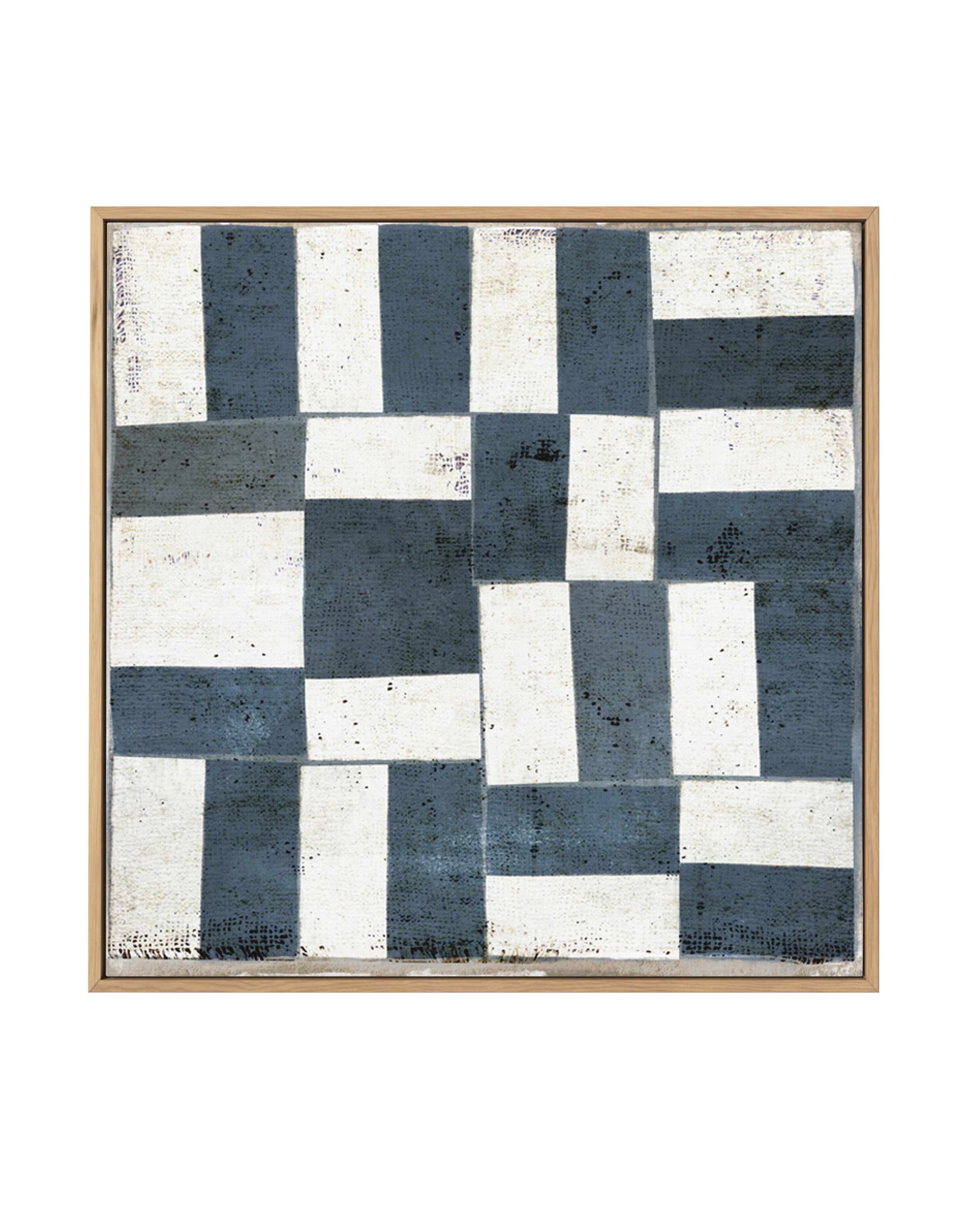 Patchwork 5 by Marco Marella | Framed Canvas Art Print