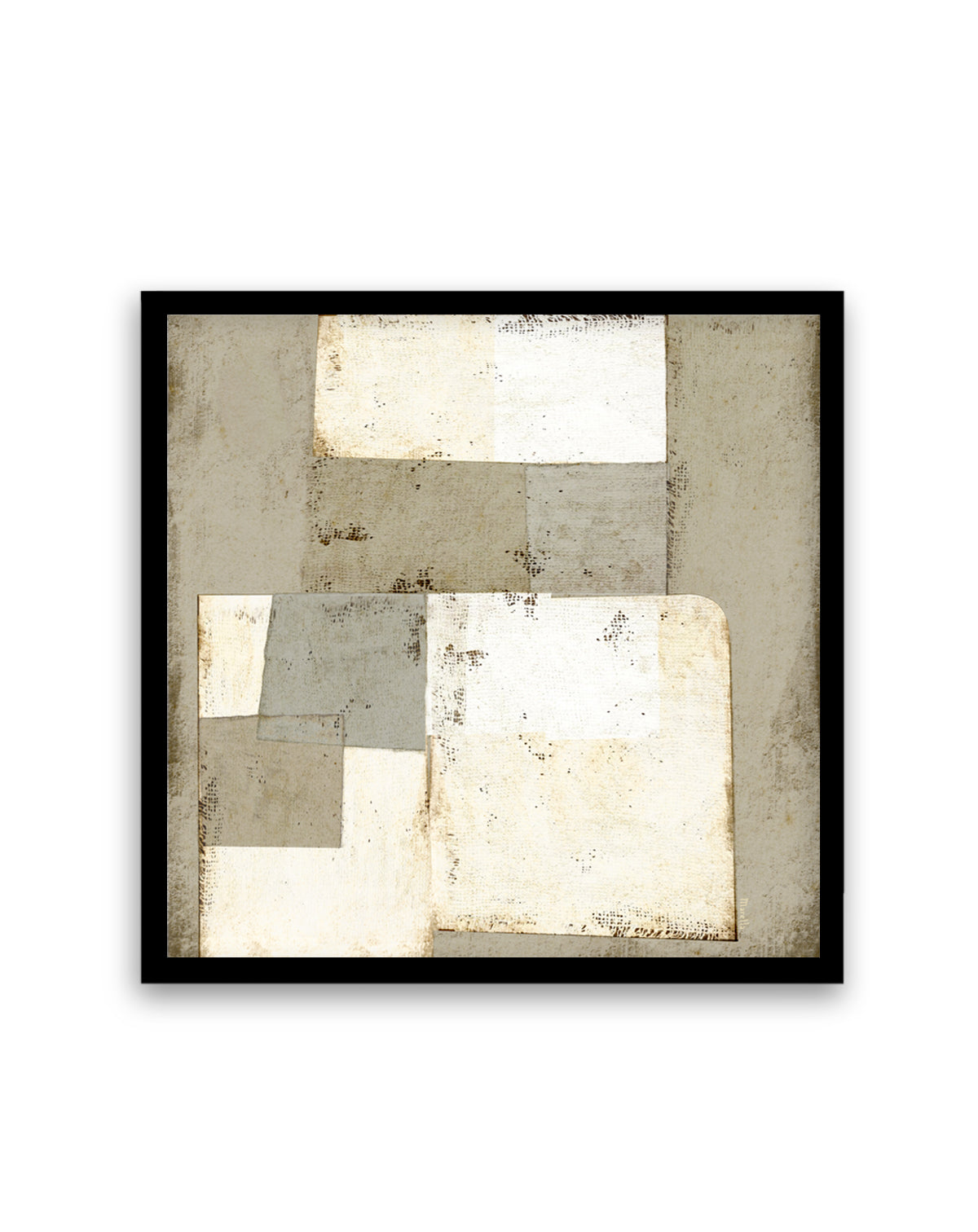 Patchwork Neutrals by Marco Marella | Art Print