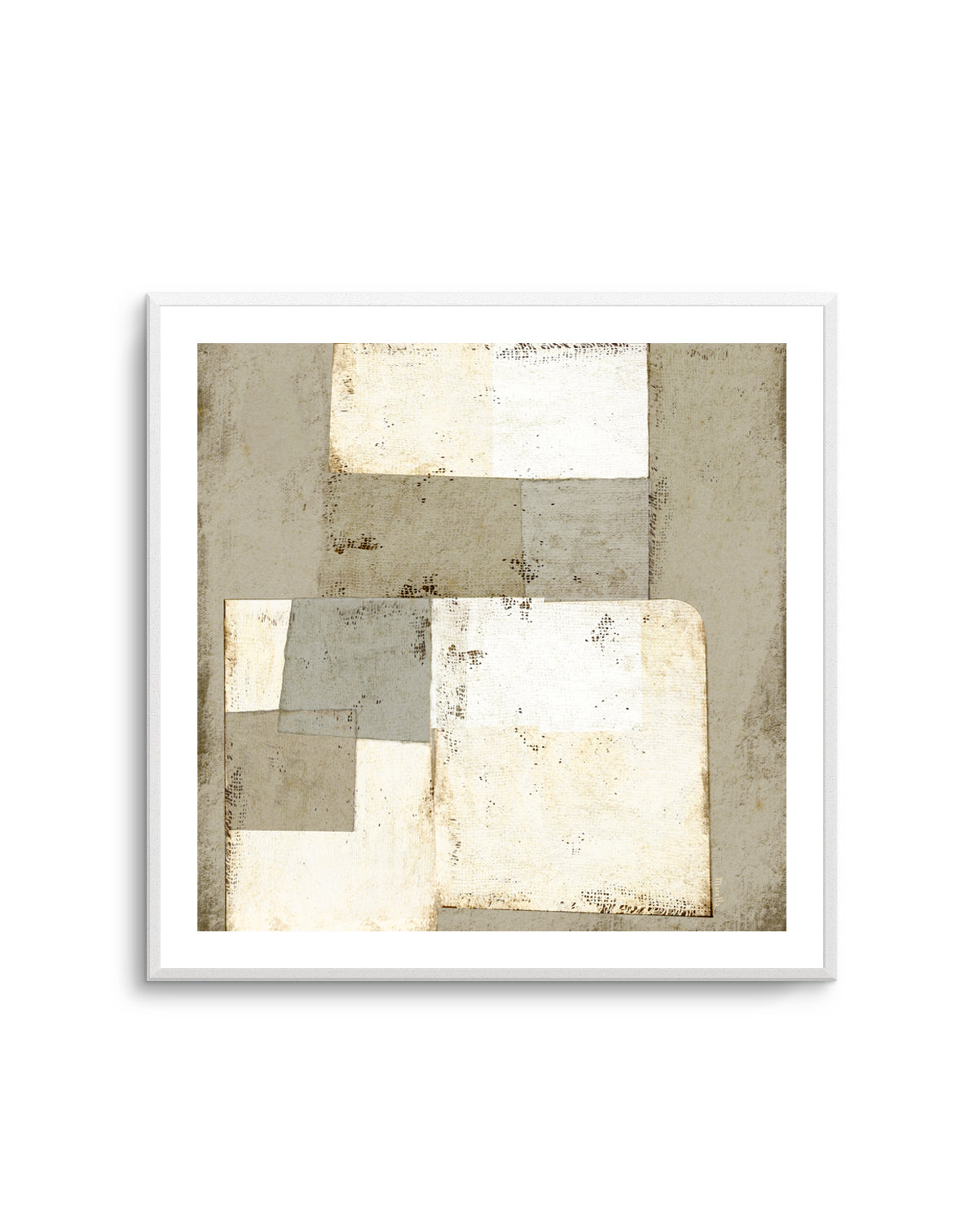 Patchwork Neutrals by Marco Marella | Art Print