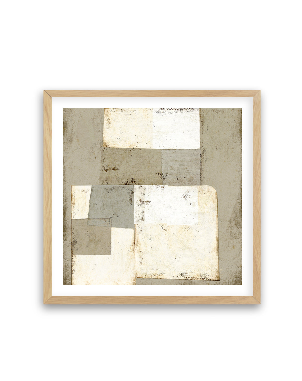 Patchwork Neutrals by Marco Marella | Art Print