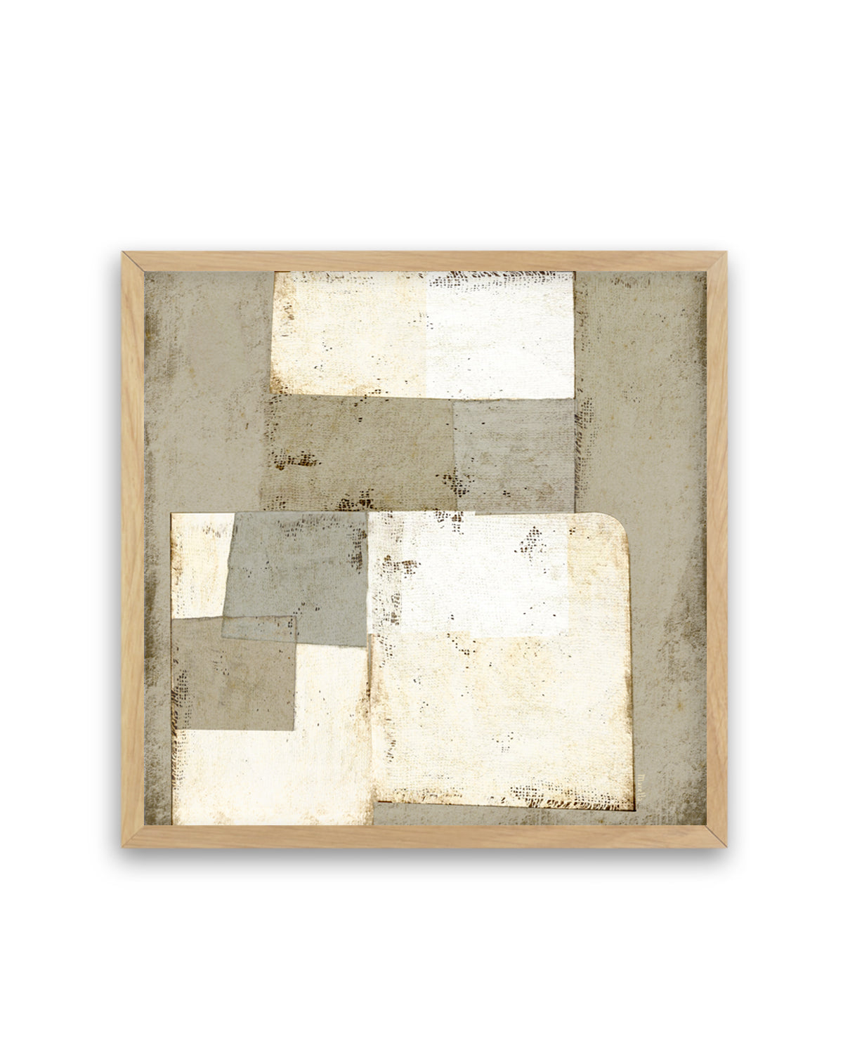 Patchwork Neutrals by Marco Marella | Art Print