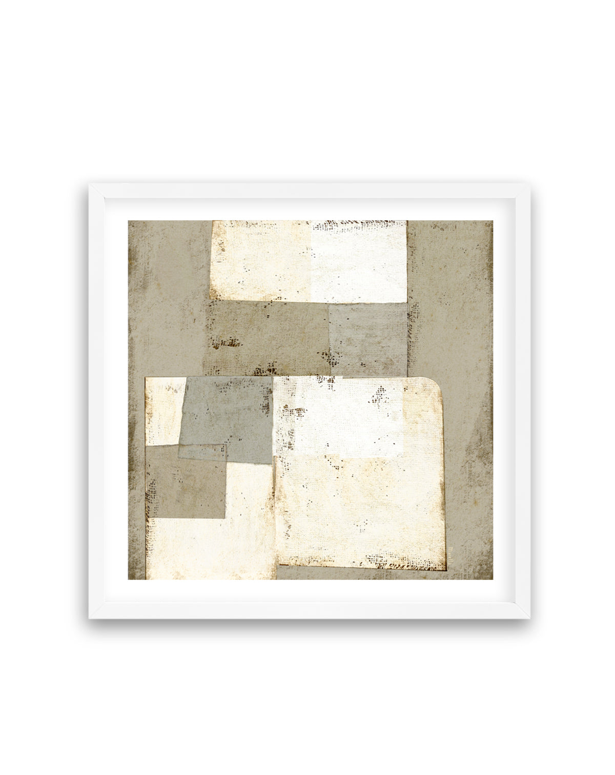 Patchwork Neutrals by Marco Marella | Art Print