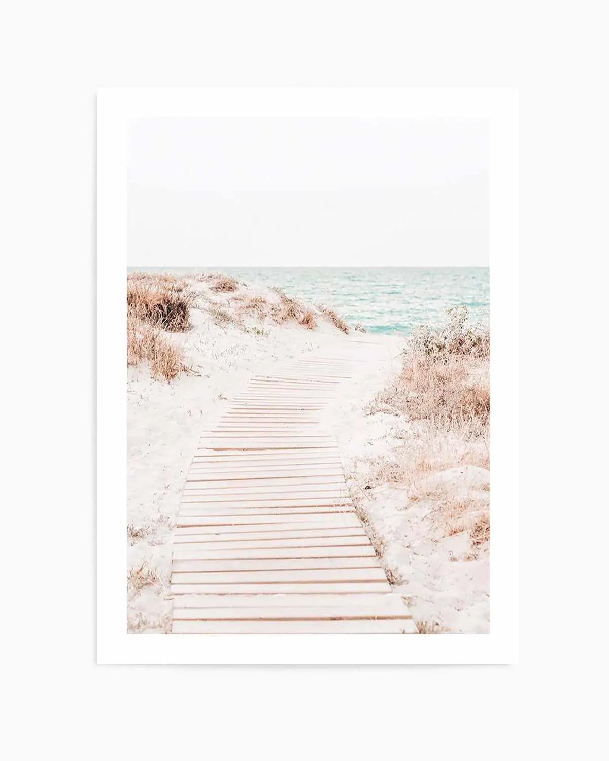 Path To Paradise Art Print | PT from Olive et Oriel where you can shop wallpaper and artworks online