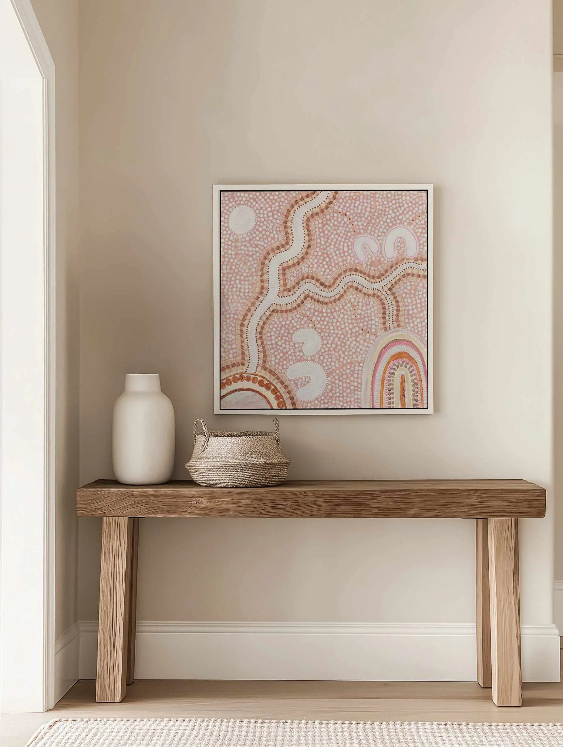 Path of Promise by Mariah Sweetman | Framed Canvas Art Print from Olive et Oriel where you can shop wallpaper and artworks online