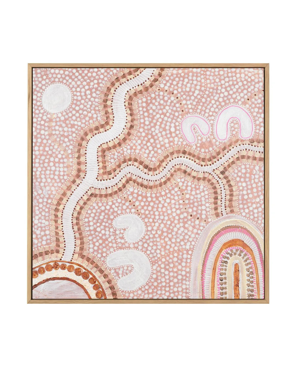 Path of Promise by Mariah Sweetman | Framed Canvas Art Print from Olive et Oriel where you can shop wallpaper and artworks online
