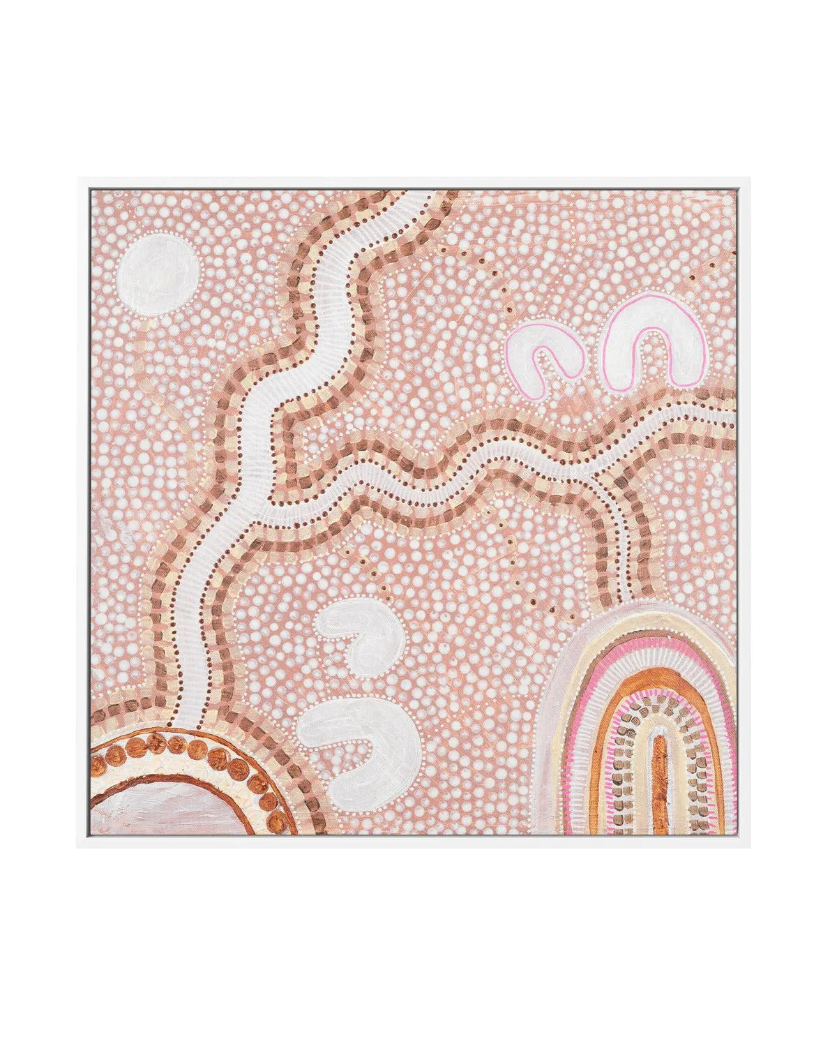 Path of Promise by Mariah Sweetman | Framed Canvas Art Print from Olive et Oriel where you can shop wallpaper and artworks online
