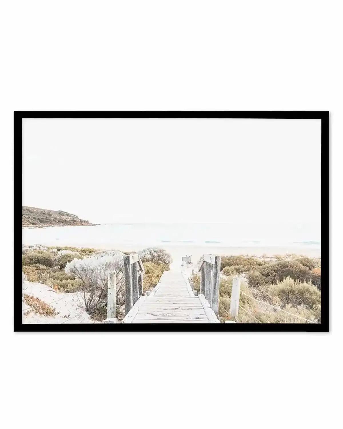 Path to Bunker Bay Art Print from Olive et Oriel where you can shop wallpaper and artworks online