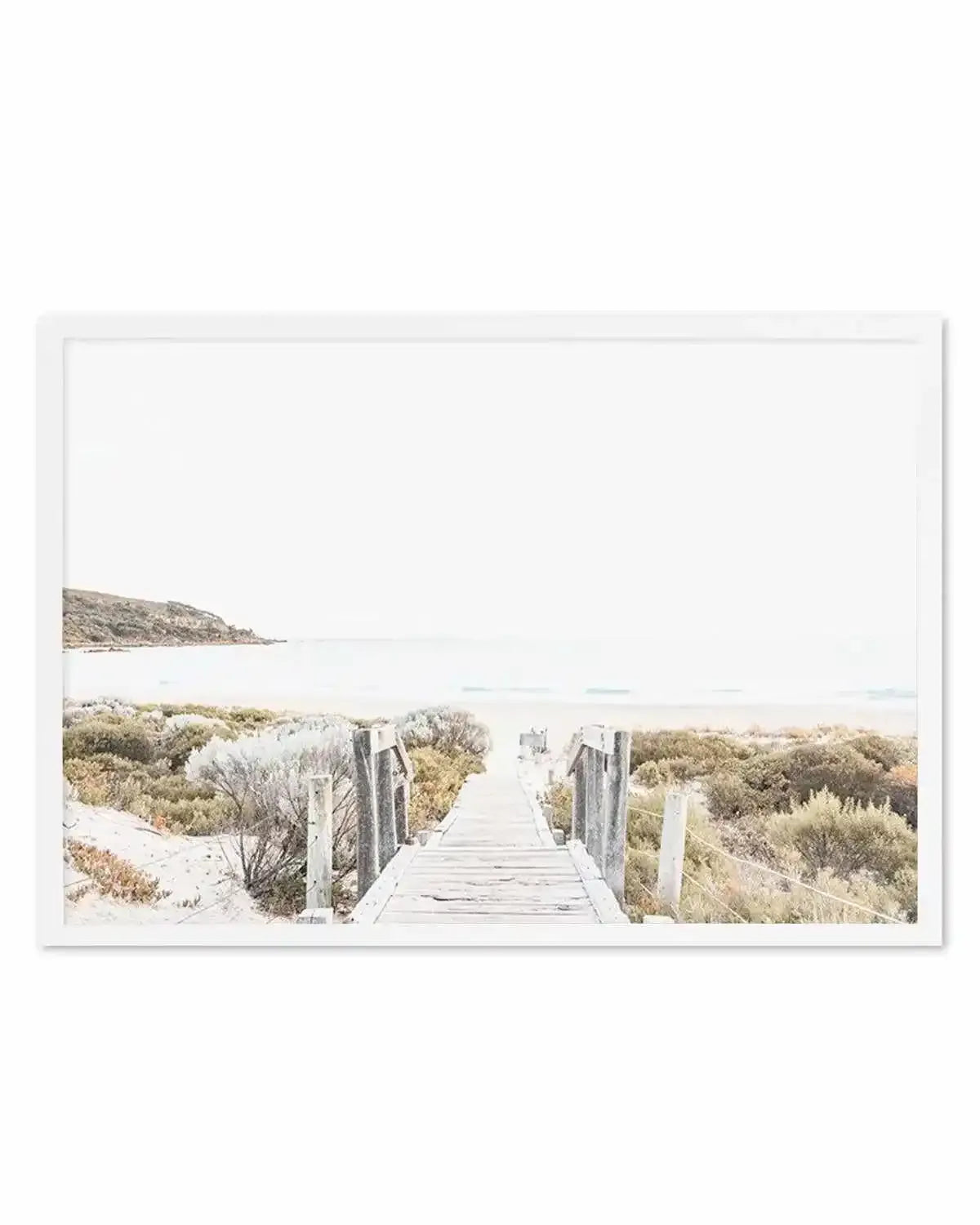 Path to Bunker Bay Art Print from Olive et Oriel where you can shop wallpaper and artworks online
