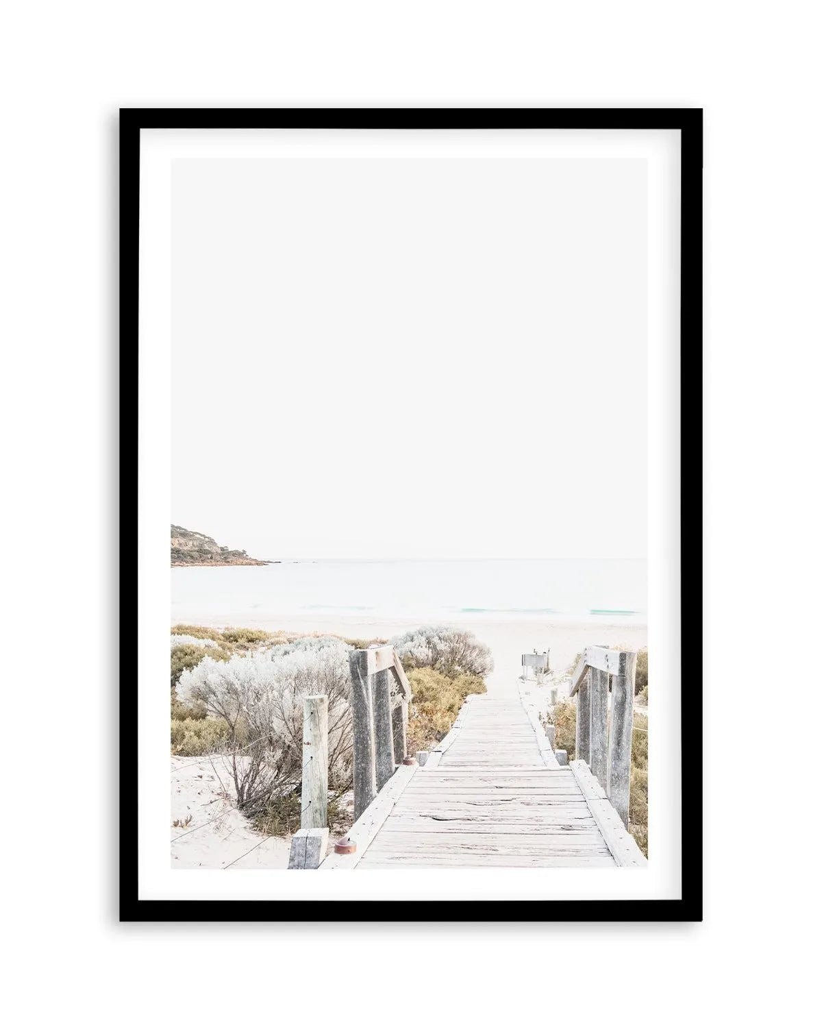 Path to Bunker Bay Art Print | PT-PRINT-Olive et Oriel-Olive et Oriel-A5 | 5.8" x 8.3" | 14.8 x 21cm-Black-With White Border-Buy-Australian-Art-Prints-Online-with-Olive-et-Oriel-Your-Artwork-Specialists-Austrailia-Decorate-With-Coastal-Photo-Wall-Art-Prints-From-Our-Beach-House-Artwork-Collection-Fine-Poster-and-Framed-Artwork