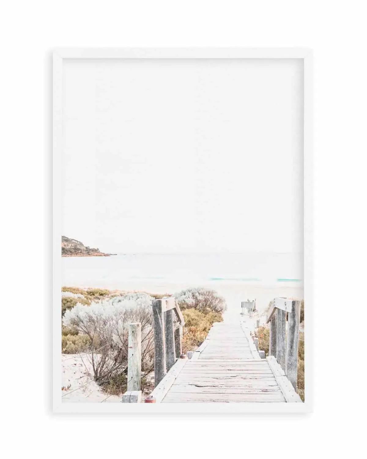 Path to Bunker Bay Art Print | PT from Olive et Oriel where you can shop wallpaper and artworks online