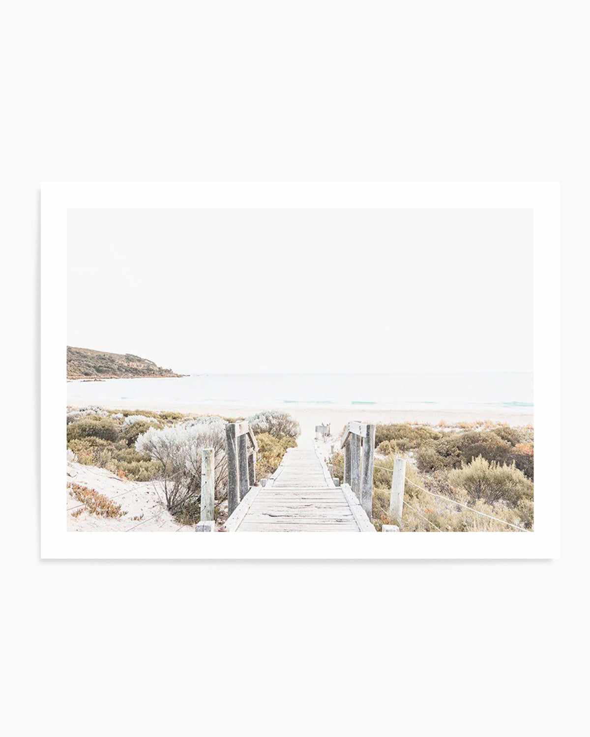 Path to Bunker Bay Art Print